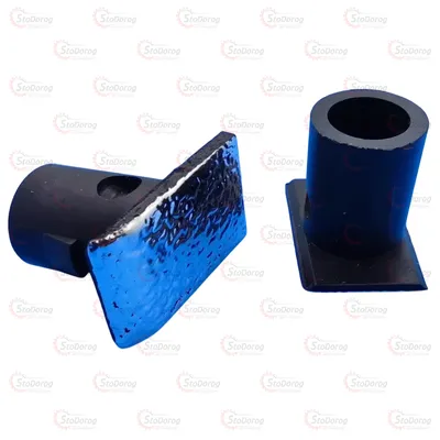 Заглушка Підлокітника Прямокутна ВАЗ 2103-06 Хром PL68 2