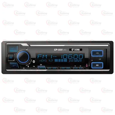 Автомагнітола Sigma CP-500BT BT USB 4x50W RGB