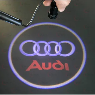 Підсвітка дверей логотип Audi