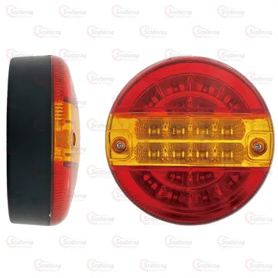 Ліхтар Задній 12-24V Круглий 1шт. WD-6007 Ø135мм H-55