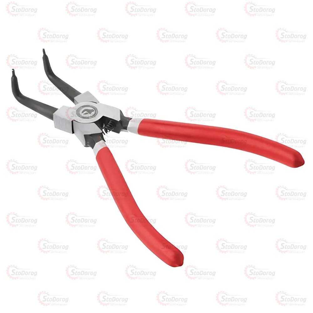 Щипці 180мм для стоп кілець на розтиск Intertool HT-7013  - фото 2