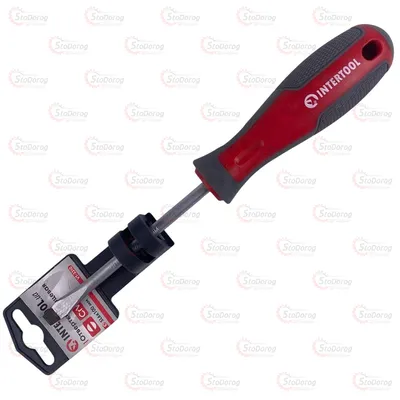 Викрутка шліцьова SL6x100 Intertool VT-3310 2