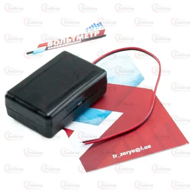 Вольтметр 6/12/24В ЗОРЯ V58L скотч