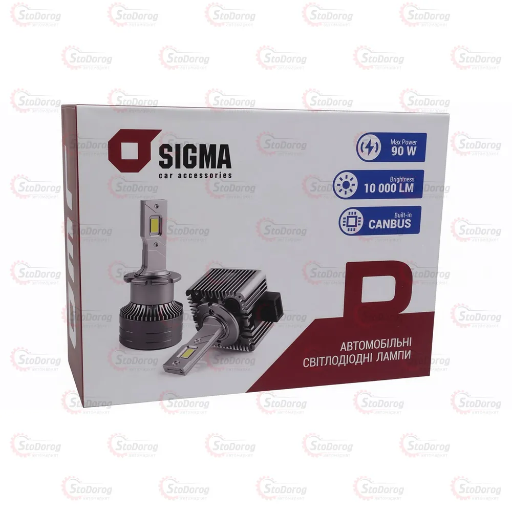 Лампа LED D5 Sigma 90W 10000Lm 6000K 