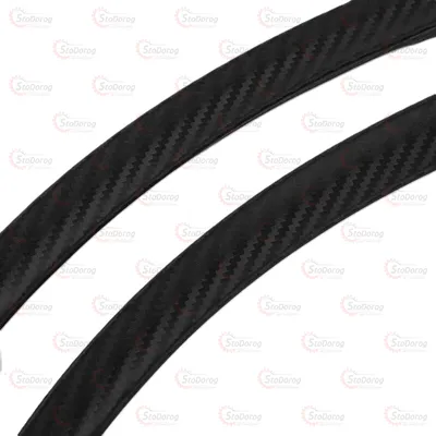 Молдинг На Колісні Арки Карбон 1кт Тип Юбка 0.7м 2