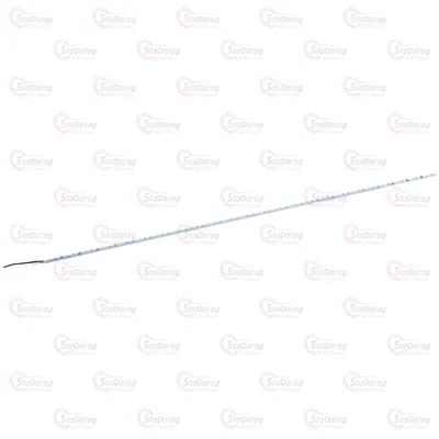 Стрічка діодна 24v 1м 5730 червоний без скотча і термоусадки