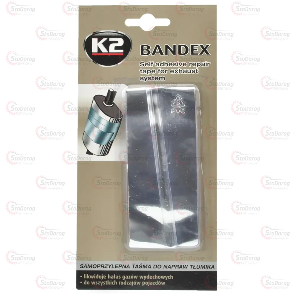 Ремонтна стрічка для вихлопних Труб K2 Bandex 