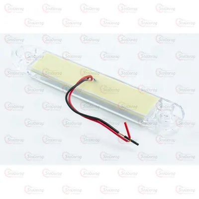 Габарит - Білий 130x23мм 12/24 V Led 12 Діоди Thoc Auto TH-1220 2