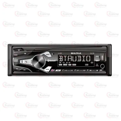 Автомагнітола Shuttle SUD389 (Black/White) BT/USB/SD/Посилена Якість Звука 4х50W