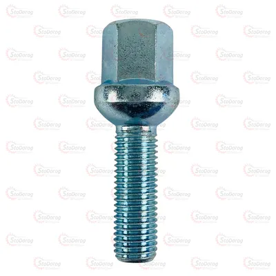 Болт Колісний M12x1,5x35мм Сфера Цинк Ключ 17