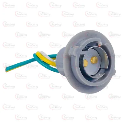 Патрон Ліхтаря 2-контактна 21/5W Lanos Sens Пластик PN15