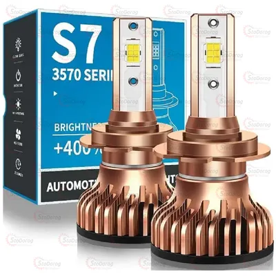 Лампа LED H7 S7-Mini 12-24V 55w 9600lm 6000K