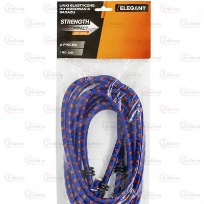 Стяжка Вантажу Гумова 100см* 8мм 2шт EL101 843 56556 2