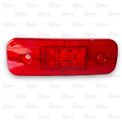 Габарит - Червоний 12/24V 115х40мм 9-Led TH-932 (GB052)