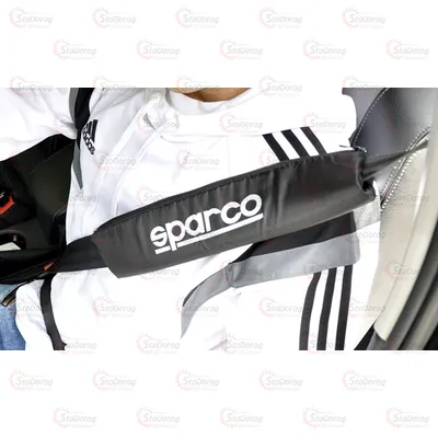 Подушка На Ремінь Безпеки Чорна довжина 33см 2