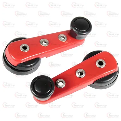 Ручка Склопідйомника ELEGANT 100530 Червона