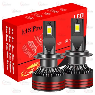 Лампа LED H1 M8 9-32V 60W 6000K Діод 7035 2