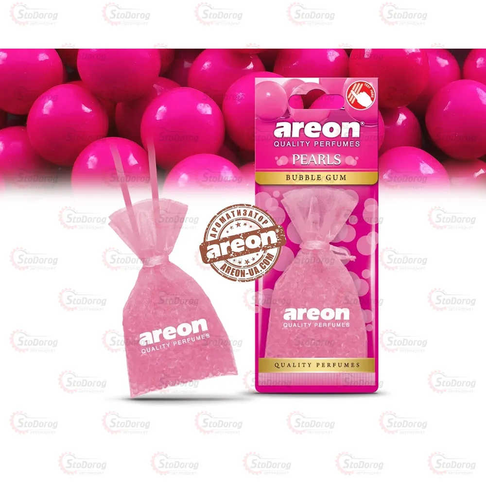 Ароматизатор - Areon Pearls - Bubble Gum  - фото 1