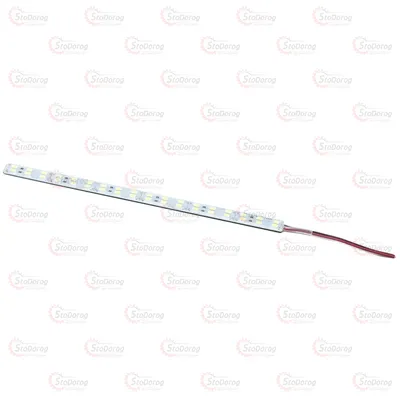 Стрічка діодна 12v 25см 36 SMD білий 2рядка