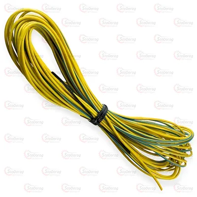 Провід багатожильний 2.5кв жовто-зелений