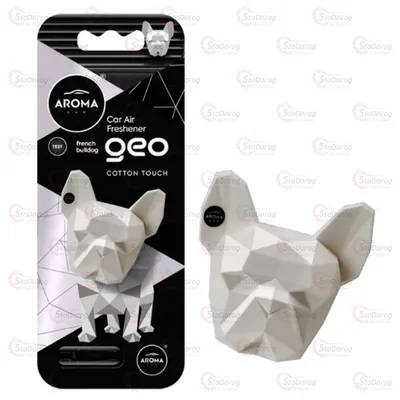 Ароматизатор - Aroma Geo Dog - White Cotton Touch