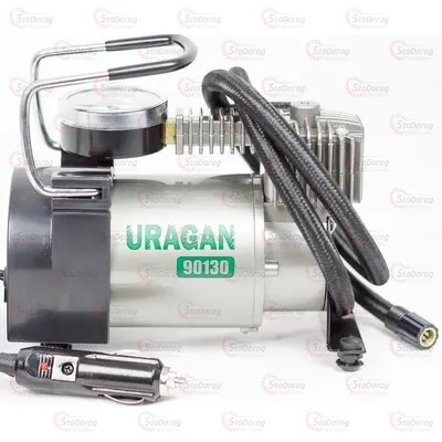 Компресор URAGAN 90130 12v 170Вт 37л 14А 2