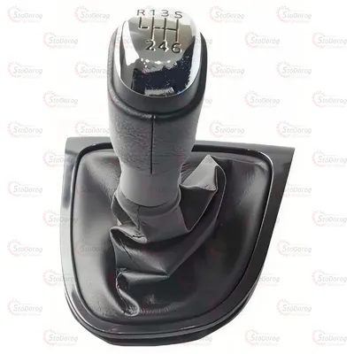 Ручка КПП з Пильником Renault Clio MK4 (6 Speed) Black FXRNT-31