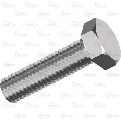 Болт DIN933 М4х8 8.8 цб пр 5477