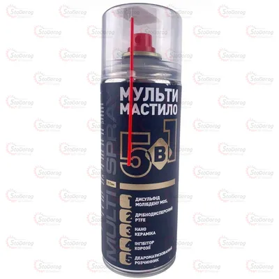 Мультимастило 5 в 1 НАНОкераміка MoS, PTFE