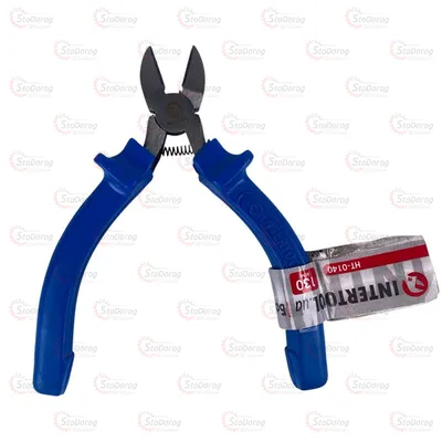 Бокорізи 130мм сині Intertool