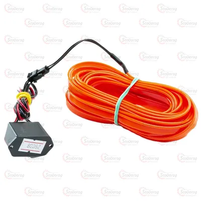 Стрічка LED NEON в салон 12V червоний 5м