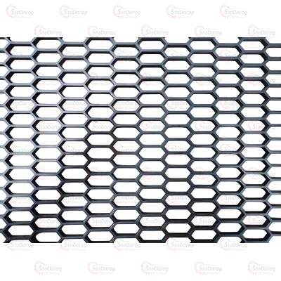 Сітка Декор 40см х 120см Пластик Великі Соти 3568 2