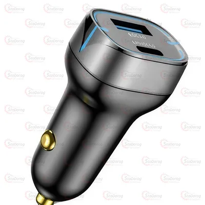 Зарядне у прикурювач 12-24v 1USB 1Type-C 4,8A 24W G10