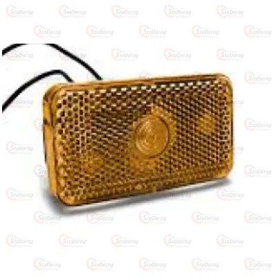 Ліхтар Маркерний 75х45х20мм Жовтий Без Лампи G17 (GB030) 60306 2