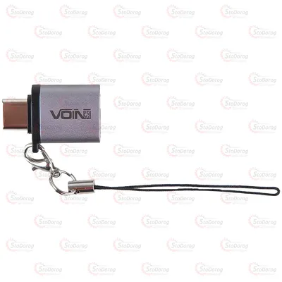 Адаптер для кабелю вхід USB-Type-C вихід 3,0А Voin 2
