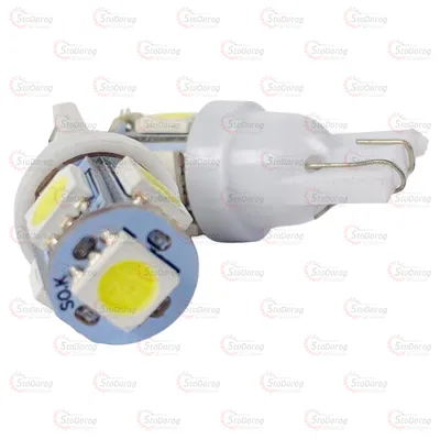 Світлодіод LED W5W T10 24V 5-SMD 2