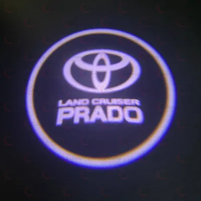 Підсвітка дверей логотип Prado 2