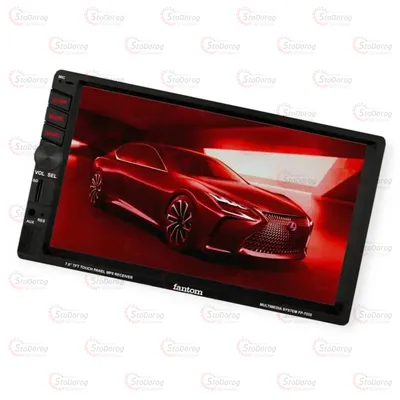 Автомагнітола 2Din 7 Fantom FM USB Екран 800х480 2