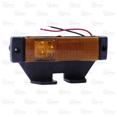 Габарит – Желтый 130х30мм 12/24V Led 3 Диода С Кронштейном ТН-351 62190