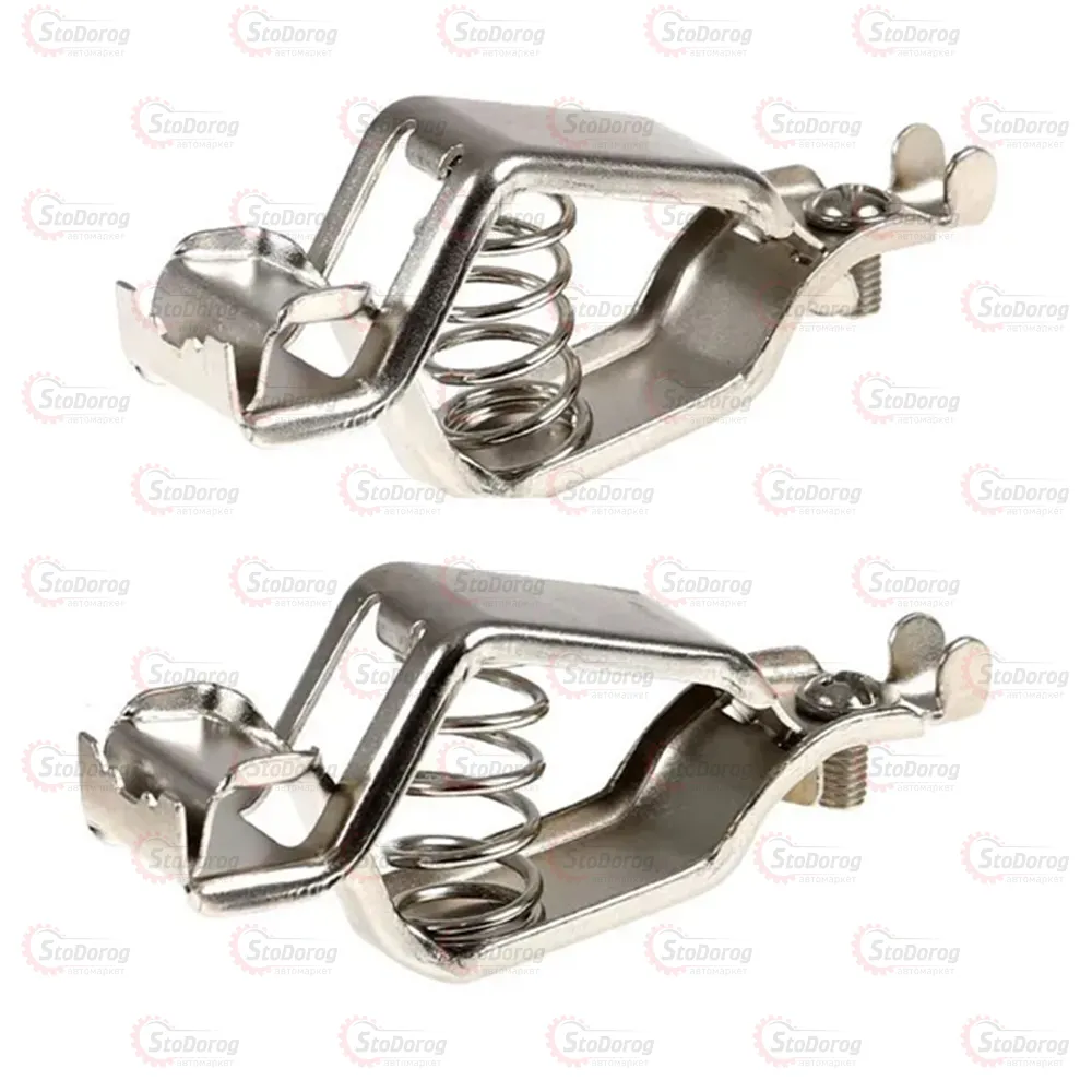 Клеми акумуляторні 25А Alca Quick Fix' 509 200 (крокодили) 