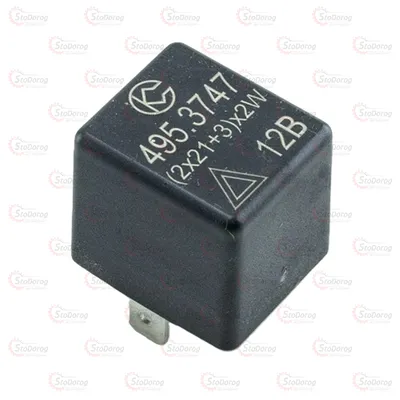 Реле 12V поворотів 3 к 2108 Н/О (МАЛ) 495.3747