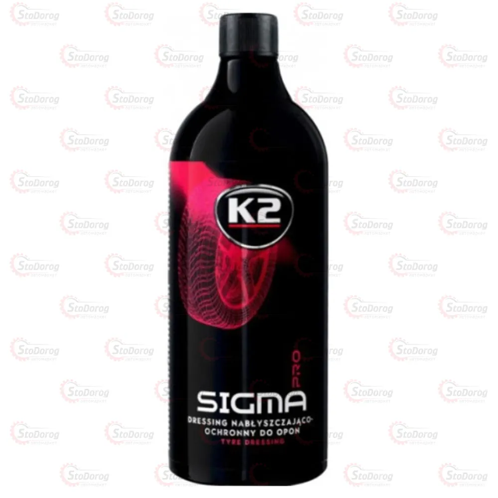 Очищувач/Чорніння гуми 1000ml K2 D1101 Sigma Pro 