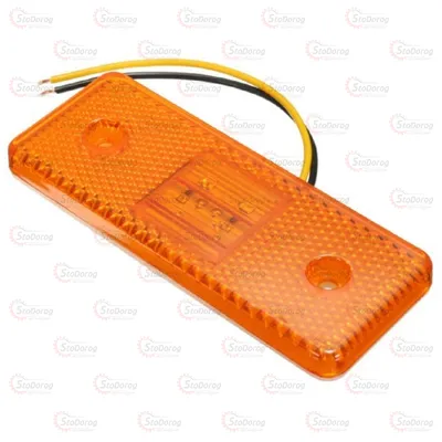 Габарит - Жовтий 110х40мм 12/24V Led 4 Діоди OS101/Z-24