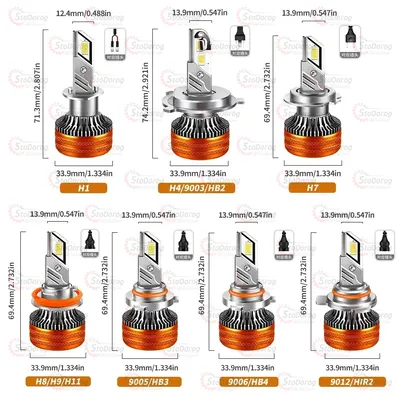 Лампа LED H4 K11 2