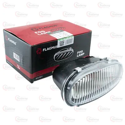 Протитуманки модельні Lanos Ліва (Чорний корпус) Flagmus