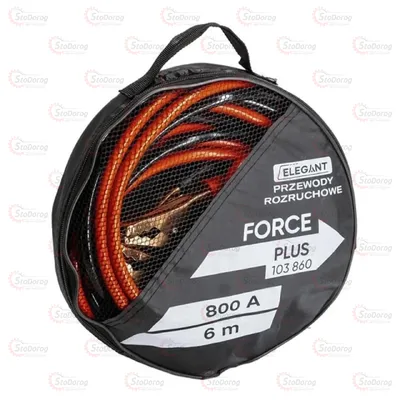Провода-прикурювачі Elegant Plus 800A 6м 103 860 (-40 +80*C) 27653 2