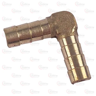 Штуцер Кутовий 8х8 Латунь