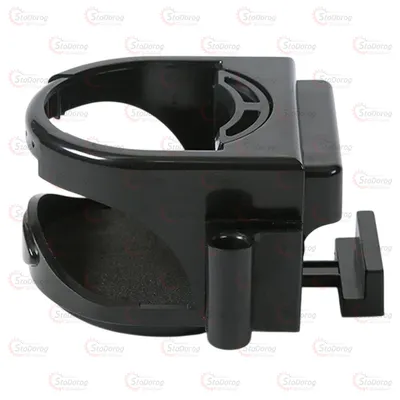 Підстаканник MT1608 У дефлектор з гачком, Чорний 2