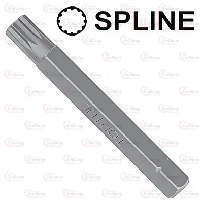 Насадка 10 мм  M10 L-75 Spline TOPTUL FSFB1210
