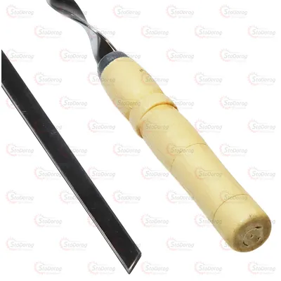 Шампур з Нержавіючої сталі 590х10х2мм Сила З Дерев'яною Ручкою 2